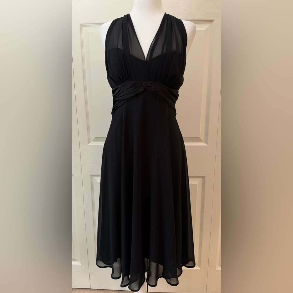 Connected petite -black dress- size 4P - Picture 1 of 13